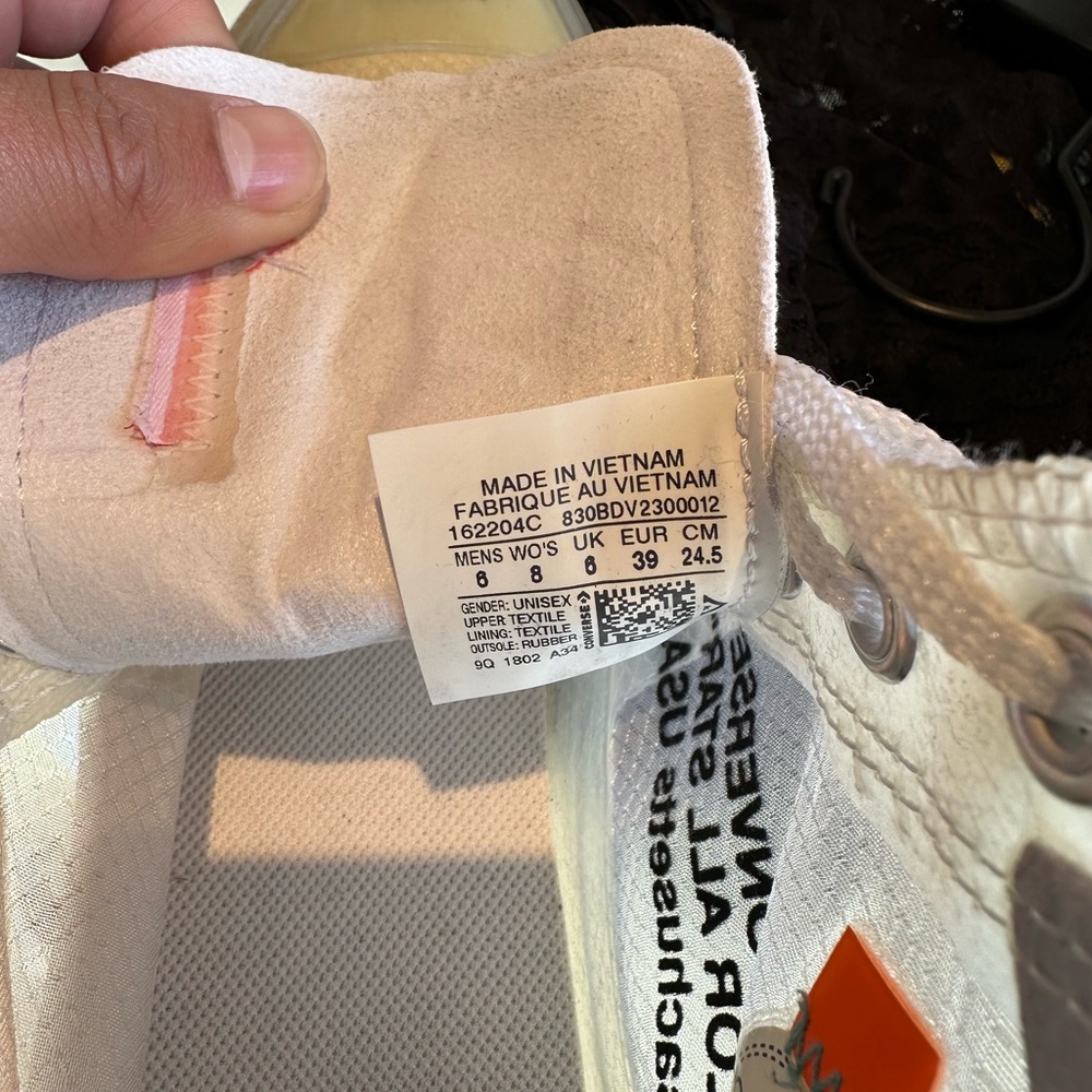 Off White Converse - Picture 6 of 10